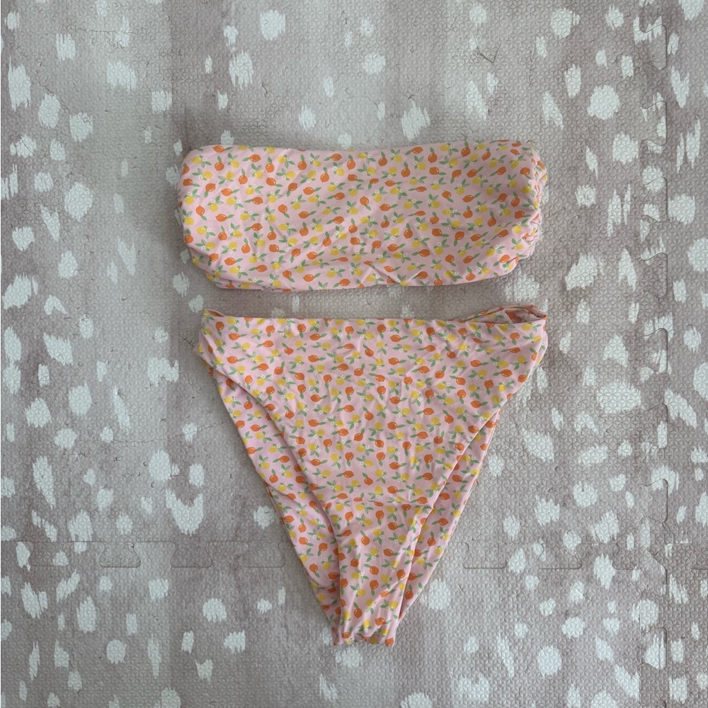 Dippin Daisys Citrus Print Bikini Set